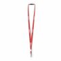 Polyester tubulaire keycord met metalen klem