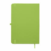 ARCOLOOP - A5 gerecycled PU notitieboek - Limoen
