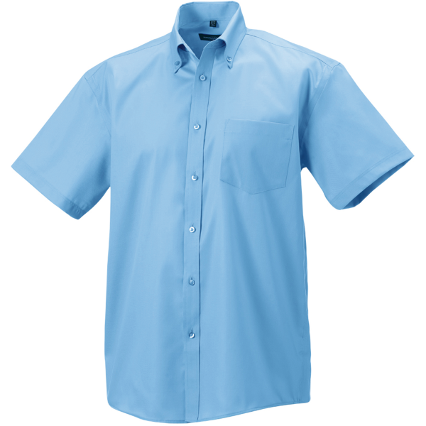 Men's Short Sleeve Ultimate Non-Iron Shirt Bright Sky XXL Men's Short Sleeve Ultimate Non-Iron Shirt Bright Sky XXL