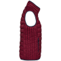 Ladies' lightweight sleeveless down jacket Wine XXL