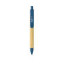 Write responsible recycled papieren pen, blauw