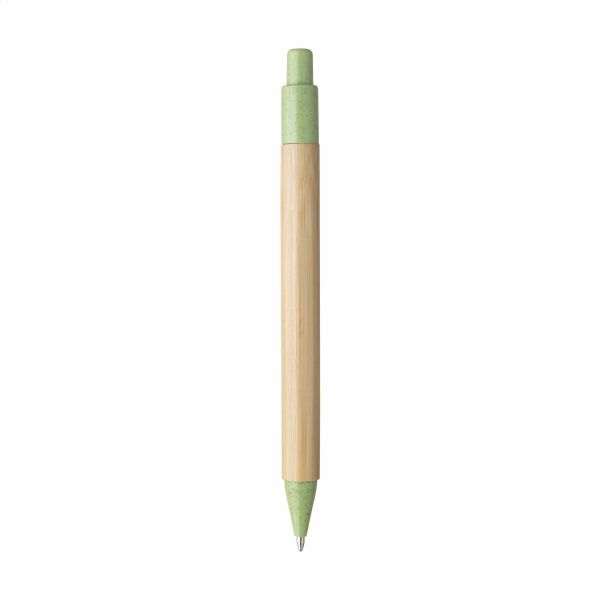 Bamboo Wheat Pen Kugelschreiber aus Weizenstroh - grün Bamboo Wheat Pen Kugelschreiber aus Weizenstroh - grün