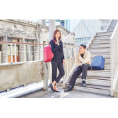 Bobby Hero Small, anti-diefstal rugzak, rood, zwart
