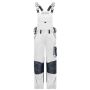 Workwear Pants with Bib - STRONG - GRS white/carbon 98