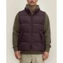 Puffer Gilet 2.0 - De unisex puffer bodywarmer - Red Brown (XS)