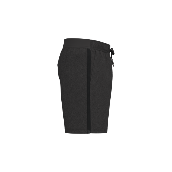 Tweekleurige herenshort Marl Dark Grey / Black 3XL Tweekleurige herenshort Marl Dark Grey / Black 3XL
