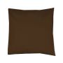 Pillow Case brown (ca. pantone 476) 40 x 40 cm