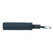 21" Impact AWARE™ RPET 190T mini auto open paraplu, donkerblauw