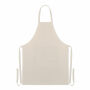 RAIPUR - Schort organisch katoen - Beige