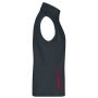 Ladies' Promo Softshell Vest iron grey/red S