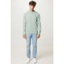 IQONIQ Zion gerecycled katoen sweater, iceberg green (L)