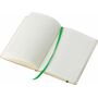 Gerecycled papieren notitieboek (A5) Gianni zwart