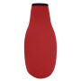 Fris flessenhouder van gerecycled neopreen - Rood
