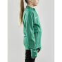 Evolve full zip jr team green 158/164