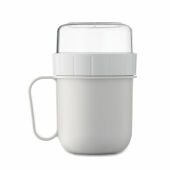 CUP ON GO - Meeneembeker in PP 450ml - Wit
