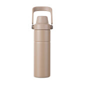 VINGA Baltimore Trek RCS recycled SS fles 600 ML, greige