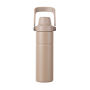 VINGA Baltimore Trek RCS recycled SS fles 600 ML, greige