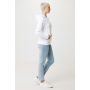 IQONIQ Jasper gerecycled katoen hoodie, recycled white (L)