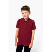 Bio180 piqué kinderpolo Black 4/6 jaar