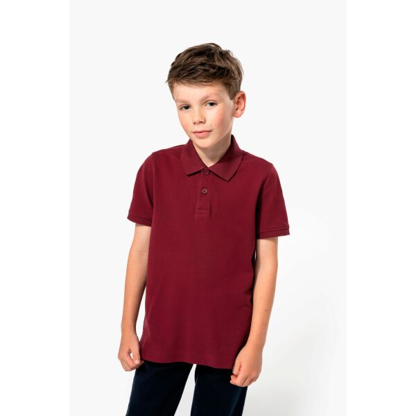 Bio180 piqué kinderpolo Black 4/6 jaar Bio180 piqué kinderpolo Black 4/6 jaar