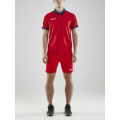*Pro Control poloshirt men br.red/navy xxl