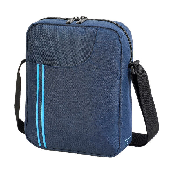 Rennes Messenger Pouch - French Navy/Turquoise - One Size Rennes Messenger Pouch - French Navy/Turquoise - One Size