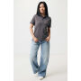 Iqoniq Yosemite gerecycled katoen pique polo, antraciet (XL)