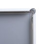 25 mm Kliklijst Rechte Hoeken 50 x 70 cm Wit
