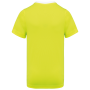 Ecologisch sport-T-shirt in twee kleuren voor heren White / Fluorescent Yellow XXL