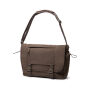 KENTO URBAN 15,6" Messenger aus RCS recyceltem Nylon, braun