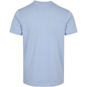 Balfour 200 g/m² unisex OCS organisch T-shirt met korte mouwen en V-hals - Mistblauw - 3XS