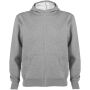 Montblanc unisex hoodie met volledige rits - Marl Grey - 3XL