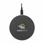 Tecco GRS Recycled Alu 15W Wireless Charger oplader - zwart Tecco GRS Recycled Alu 15W Wireless Charger oplader - zwart