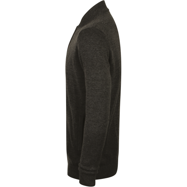 Cardigan zippé Grey Marl L Cardigan zippé Grey Marl L