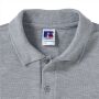 RUS Men Classic Polycotton Polo, Light Oxford, M