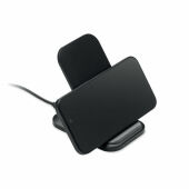 POWERFOLD - Inklapbare draadloze lader 15W - Zwart POWERFOLD - Inklapbare draadloze lader 15W - Zwart