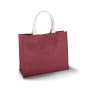 Jute Strandtas Wine One Size