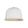 Klassieke truckerpet GOLD / WHITE / BEIGE One Size