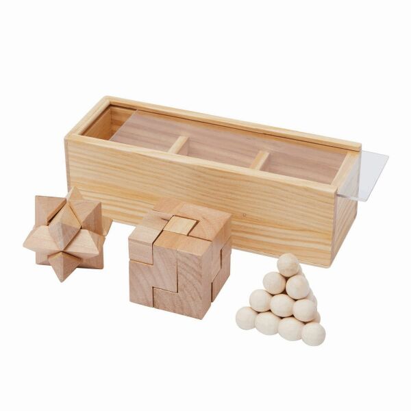 BRAIN POWER - Houten puzzel-set