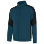 Sweatvest Bicolor Redefined Dames 306122 Teal-Black 3XL