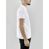Core blend polo shirt men white xl