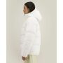 Puffer 2.0 - De unisex pufferjas met capuchon - Off White (XXL) Puffer 2.0 - De unisex pufferjas met capuchon - Off White (XXL)