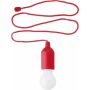 ABS treklamp Kirby rood
