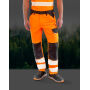Recycled Stretch Safety Trouser - Fluo Orange - S