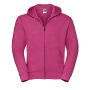 Authentic Zipped Hood fuchsia 3XL