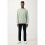 IQONIQ Etosha lichtgewicht gerecycled katoen sweater, iceberg green (XXL)
