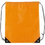 Non-woven (80 gr/m²) trekkoord rugtas Nathalie wit
