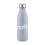 Topflask 750 ml Single Wall drinkfles - lichtgrijs