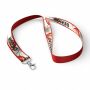 Polyester keycord met gesublimeerde satijnen overlay