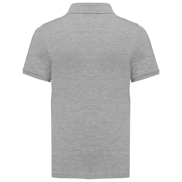Umweltfreundliches Polohemd aus Pikeetrikot für Kinder Moon Grey Heather 4/6 Jahre Umweltfreundliches Polohemd aus Pikeetrikot für Kinder Moon Grey Heather 4/6 Jahre